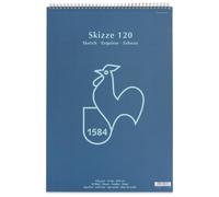 Spiral Sketch Pad 120 g/m², DIN A3, 50 Sheets