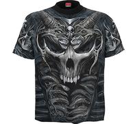 Spiral - Skull Armour - Allover T-Shirt Black - L