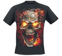 Spiral Skull Blast T-Shirt black XXL