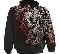 Spiral - Skull Shoulder Wrap - Allover Hoody Black - S