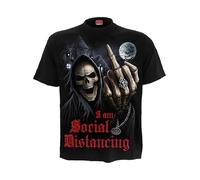 Spiral - Social Distance - T-Shirt Black