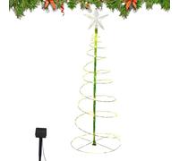 Spiral Solar Led, Christmas Lights - Spiral Led Outdoor String, Energy-Saving Waterproof Design, Easy Installation, Festive Holiday Lighting, Outdoor Decor, Bright Light Accessory for Lawns, Gardens