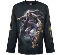 Spiral Soul Boarder - Long-sleeved Top Long-sleeve Shirt black L