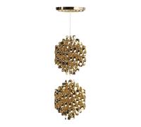 Spiral SP2 Pendant Gold
