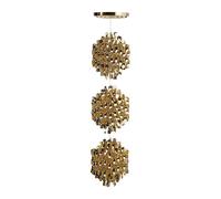 Spiral SP3 Pendant Gold