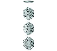 Spiral SP3 Pendant Lamp Silver Verpan - 5702410992184