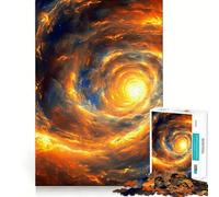 Spiral Space Vortex Light 1000 Piece Jigsaw Puzzles for Teenagers Reason Skill Toy Quiet Calm Exact Cut Xmas Surprise 38x52cm