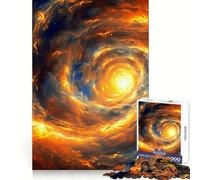 Spiral Space Vortex Light 1000 Piece Jigsaw Puzzles for Teenagers Reason Skill Toy Quiet Calm Exact Cut Xmas Surprise 38x52cm