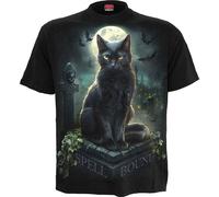 Spiral SPELL BOUND - Front Print T-Shirt Black | Size: XL Spiral Black XL