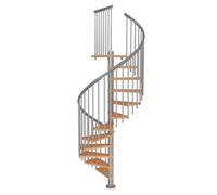 Spiral Staircase Pearl Grey Montreal Classic 4 Dolle