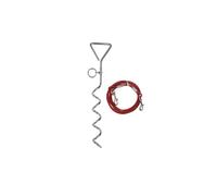 Spiral Stake Ground Anchor for Dog Lead 4 Metres