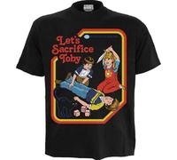 Spiral - Steven Rhodes - Lets Sacrifice Toby - Front Print T-Shirt Black - M