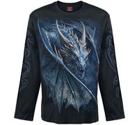 Spiral STORM DRAGON Long-sleeve Shirt black L