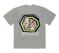 Spiral T Shirt Beetlejuice Grey L