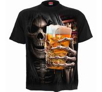 Spiral T Shirt Live Loud Black