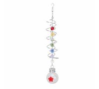 Spiral Tailbird Feeder Decorative Hanging Outdoor Hummingbird Feeder for Garden Backyard Patio