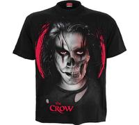 Spiral THE CROW - SKULL FACE - Front Print T-Shirt Black | Size: 2XL Spiral Black 2XL
