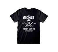 Spiral - The Goonies - Never Say Die - Front Print T-Shirt Black - S
