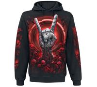Spiral Tomb of Rock Hoodie black L