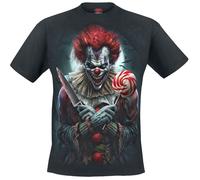 Spiral Trick Or Treat T-Shirt black 4XL