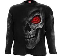 Spiral Death Stare Long-sleeved Top black M