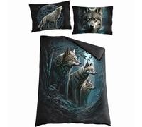 Spiral - FOREST GUARDIANS - Single Cotton Duvet Cover + UK And EU Pillow case -