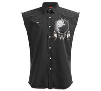 Spiral Wolf Chi Short-sleeved Shirt black M