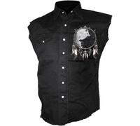 Spiral Wolf Chi Short-sleeved Shirt black XL