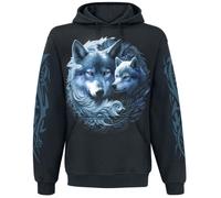 Spiral Wolf Guardian - Hoodie Hoodie black L