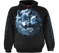 Spiral Wolf Guardian - Hoodie Hoodie black M