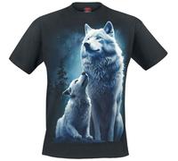 Spiral Wolf Guardian T-Shirt black S