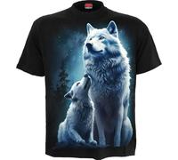 Spiral Wolf Guardian T-shirt black S