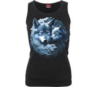 Spiral - WOLF GUARDIAN (Female Black Sleeveless Tops) Ex Large T-Shirt NEW