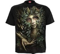 Spiral - Woodland Queen - T-Shirt Black - M (L055M101-6)