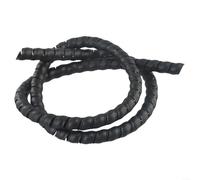 Spiral Wound Wire Protector Hose - 1m PP Cable Management Tube for Electrical Wire, Hydraulic Hose, and Plastic Industry Hose, Flexible Flame-Retardant Sleeve(D14mm)