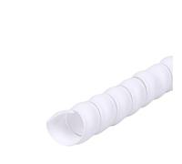 spiral wrap, 1 Meter Winding Tube Sleeve 8mm 20mm Cable Protection Wire Organizer Protector(White,ID 40mm)