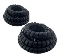 Spiral Wrap Cable Protector Pre-Cut Lengths - Safe Hose Protector to Avoid Wear and Extend Life for Hydraulic Pneumatic Hoses (1.25" +1.58" OD x 10')