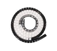 Spiral Wrap Cable Tube, 1/3/5/10 Meter 8/12/16/22/28/32/42mm Line Spiral Cable Organizer Storage Pipe Cord Protector Management Cable PE Tube(White,40 MM3 METERS)