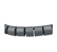 Spiral Wrap Cable Tube, 1/3/5/10Meter Line Flexible Spiral Cable 8/10/12/16/22/28/32/42mm PE Tube Organizer Storage Pipe Cord Protector Cable(G2,22MM3M NO CLIP)