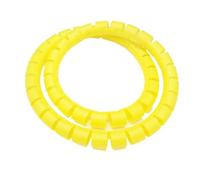 Spiral Wrap Cable Tube, Cable Tidy Tube Spiral Wrap Cable Protector Multicolor 8mm/10mm ID 1 meter/3 meter(Geel,8MM 3 Meters)
