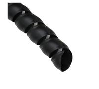 Spiral Wrap Cable Tube, Flexible Spiral Cable Wrap 5m Line Organizer Pipe Wire Protector 8-35mm Black(10mm)