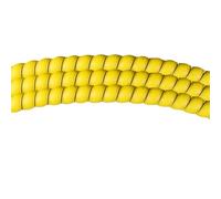 Spiral Wrap Cable Tube, Flexible Spiral Cable Wrap Protector 2 meters Multicolor Multiple Sizes Flame Retardant(Yellow,28mm X 2 Meters)