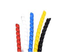 Spiral Wrap Cable Tube, Spiral Wrap Cable Tidy Tube Multicolor 8-42mm ID 1 Meter(Bianco,28mm inside diameter)