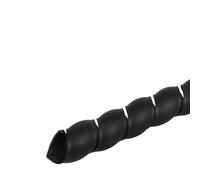 Spiral Wrap Cable Tube, Spiral Wrap Protector Cable Organizer PP Multicolor 30-45mm 1/2/5 Meters(Black,ID 30mm 5 Meters)
