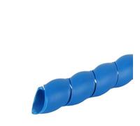 Spiral Wrap Cable Tube, Spiral Wrap Protector Cable Organizer PP Multicolor 30-45mm 1/2/5 Meters(Blue,ID 35mm 5 Meters)