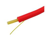 Spiral Wrap Cable Tube Tidy Pp Insulated Split Wire Loom Protection Sleeve Multicolor Od 7.5-75mm 1m 5m Auto Harness(Red - Open,OD 5.5 X OD 7.5MM-5M)