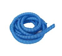 Spiral Wrap Cable Wire Protector, 5 Meter Spiral Cable Sleeve Wire Organizer Flame Retardant Multicolor 10-42mm(Blue,42mm)