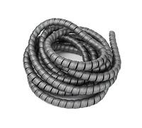 Spiral Wrap Cable Wire Protector, Wire Cable Protection Sleeve Spiral Wrap 5M Multicolor 8-40mm(Gray,18mm)