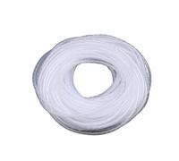 Spiral Wrap Hose Cable Protector, ID 4mm-30mm Flame Retardant Band Winding Pipe Wire Sleeves(White 18mm OD x 2.7 meter)