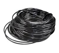 Spiral Wrap Hose,Spiral Wrap Hose Cable Protector, 3mm-30mm Wrap Wrapping Electrical Wire Organizer Black Spiral Cable Wraps Cable(4mm 50Meter)(3mm 50Meter)